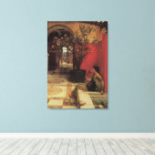 Toile Un Oleander par Alma Tadema, Fleurs de collection (Insitu (Plancher de Bois))
