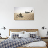 Toile Un opérateur radio de terrain (Insitu(Chambre))