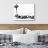 Toile Un palmier transporté à Hyde Park pour (Insitu(Chambre))