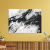 Toile Un panache gris pâle souffle du sommet (Insitu(Salon))