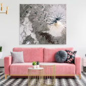 Toile Un panache riche en cendres monte (Insitu(Salon))