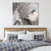 Toile Un panache riche en cendres monte (Insitu(Chambre))