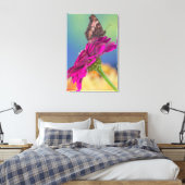 Toile Un papillon Papilio Multicaudatus (Insitu(Chambre))