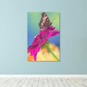 Toile Un papillon Papilio Multicaudatus (Insitu (Plancher de Bois))