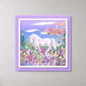 Toile Un paradis mauve (Recto)