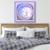 Toile Un paradis mauve (Insitu(Chambre))