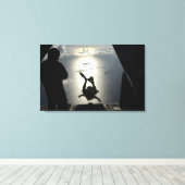 Toile Un pararescueman de la Force aérienne (Insitu (Plancher de Bois))