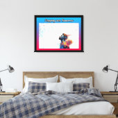 Toile Un pas vers demain (Insitu(Chambre))