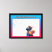 Toile Un pas vers demain (Recto)