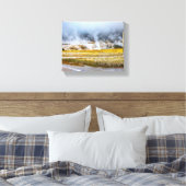 Toile Un paysage de Geyser de Yellowstone (Insitu(Chambre))