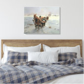 Toile Un paysage hivernal (Insitu(Chambre))