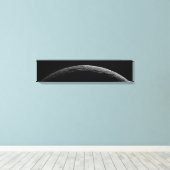 Toile Un paysage irréel de la lune de Saturne (Insitu (Plancher de Bois))