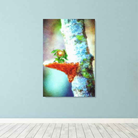 Toile Un Petit Dragon Dort (Insitu (Plancher de Bois))