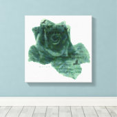 Toile Un Petit Oiseau M'A Dit Rose (Insitu (Plancher de Bois))