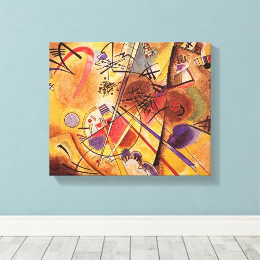 Toile Un Petit Rêve En Rouge (Insitu (Plancher de Bois))