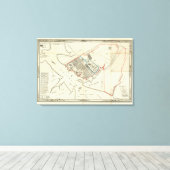 Toile Un Plan De La Propriété Du Hampton Normal (Insitu (Plancher de Bois))