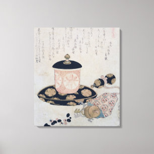 Toile Un pot de thé et de clés, 1822