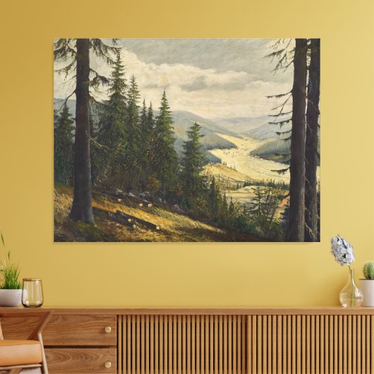 Toile Un regard sur la Forêt-Noire - Karl Julius Wilhelm (Insitu(Salon))