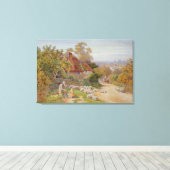 Toile Un repos en chemin (Insitu (Plancher de Bois))