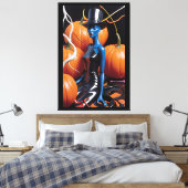 Toile Un rêve d'Halloween - Ken Gage Art (Insitu(Chambre))