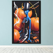 Toile Un rêve d'Halloween - Ken Gage Art (Insitu (Plancher de Bois))