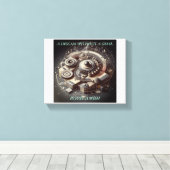 Toile Un rêve sans but n'est qu'un souhait (Insitu (Plancher de Bois))