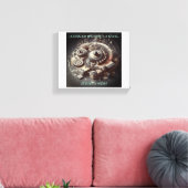 Toile Un rêve sans but n'est qu'un souhait (Insitu(Salon))