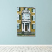 Toile Un Safford Porch, une porte Salem (Insitu (Plancher de Bois))