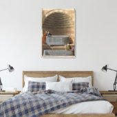 Toile Un Sarcophage antique de Basaltes, appelé Lov (Insitu(Chambre))