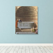 Toile Un Sarcophage antique de Basaltes, appelé Lov (Insitu (Plancher de Bois))