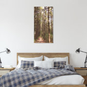 Toile Un sentier dans une forêt de pins (Insitu(Chambre))