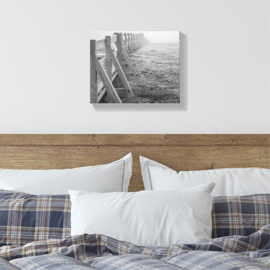 Toile Un sentier Misty Yellowstone (Insitu(Chambre))