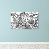 Toile Un Serpent De Mer (Insitu (Plancher de Bois))
