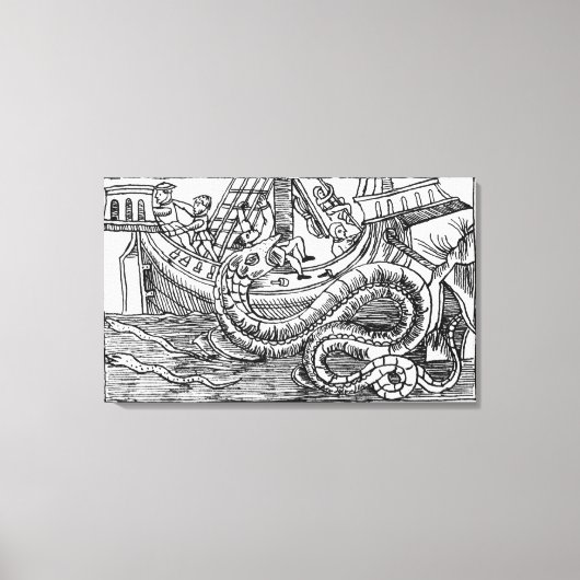 Toile Un Serpent De Mer (Recto)