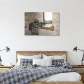 Toile Un soldat agit comme force d'opposition (Insitu(Chambre))