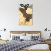 Toile Un soldat américain marche le long d'un chemin de  (Insitu(Chambre))