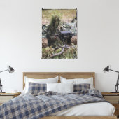 Toile Un soldat avec lance-grenades MK-19 (Insitu(Chambre))