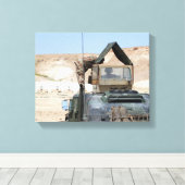 Toile Un soldat instruit un soldat de l'armée irakienne (Insitu (Plancher de Bois))