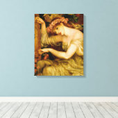 Toile Un sort maritime (par Dante Gabriel Rossetti) (Insitu (Plancher de Bois))