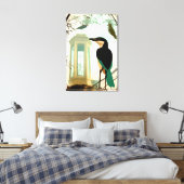 Toile Un souffle profond avant que le froid ne s'install (Insitu(Chambre))