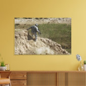 Toile Un spécialiste descend (Insitu(Salon))