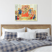 Toile Un sultan et sa cour (Insitu(Chambre))