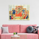 Toile Un sultan et sa cour (Insitu(Salon))