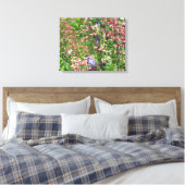 Toile Un Tangle De Cloches De Corail Et D'Irises (Insitu(Chambre))