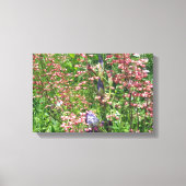 Toile Un Tangle De Cloches De Corail Et D'Irises (Recto)