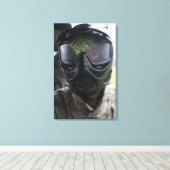 Toile Un tour de paintball (Insitu (Plancher de Bois))