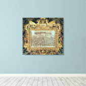 Toile Un tournoi (Insitu (Plancher de Bois))