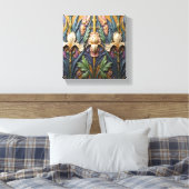 Toile Un Trio d'Iris (Insitu(Chambre))