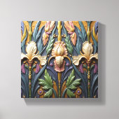 Toile Un Trio d'Iris (Recto)