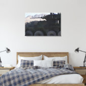 Toile Un véhicule blindé léger tire (Insitu(Chambre))